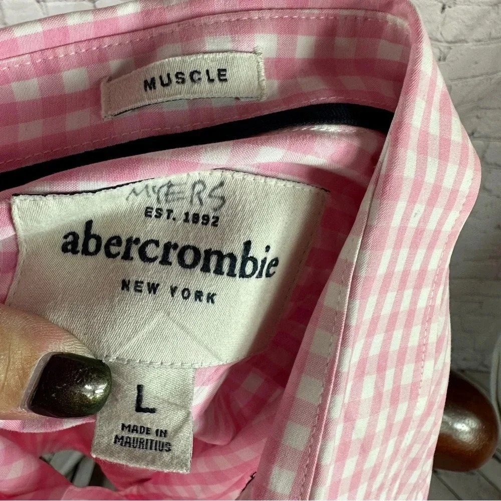 Boys abercrombie kids muscle Shirt size large - Picture 4 of 5